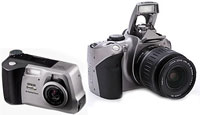 Epson PhotoPC 750Z and Canon Digital Rebel