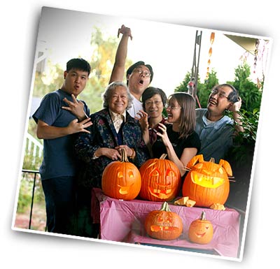 Family Pumpkin Carving Party 2006