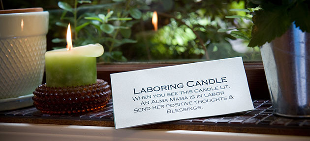 Labor Candle